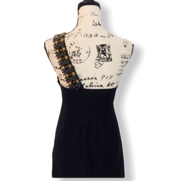 Tibi SZ 4 sequin one shoulder dress - Picture 3 of 3